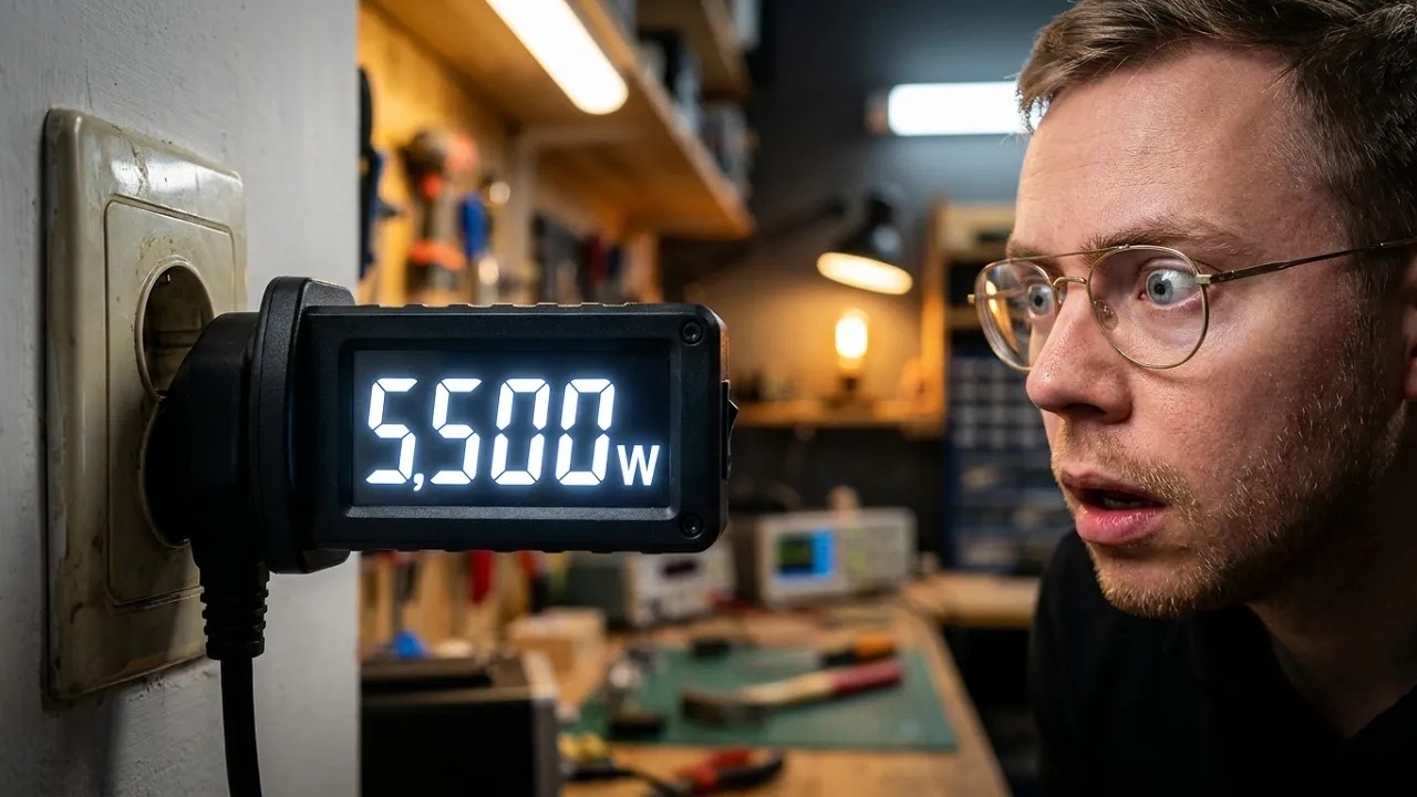 I Cheated My Workshop's 16A Power Limit Without Blowing the Fuse