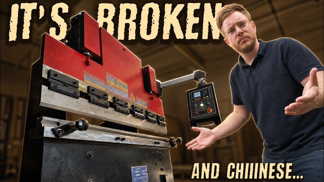I Bought a Suspiciously Cheap 30 Ton Metal Bending Robot thumbnail