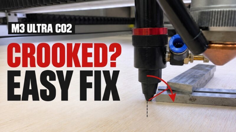 Gweike M3 CO2 Laser Tutorial (and My First Crash)